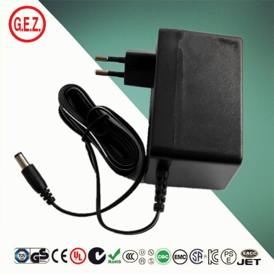 GEZ custom ac 240v ac 12v 9v 1.2a 0.5a class 2 linear adapter