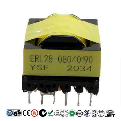 GEZ AC 100v -240v DC 9v 12v 15v 18v 24v 12w 24w 36w ERL28 high frequency transformer