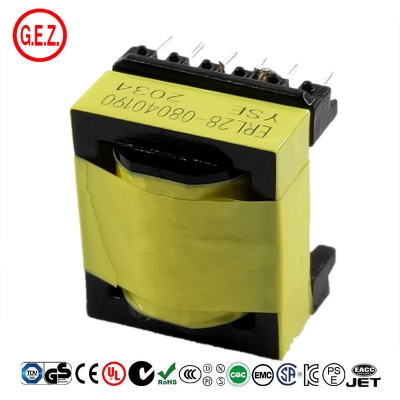 GEZ high frequency custom 36v 12v 5v 0.5a 1a EE EEL EFD series transformer
