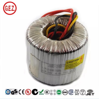 110v 220v to 24v 8 ohm for audio amplifiers 1000va 2000va 3000va toroidal transformer