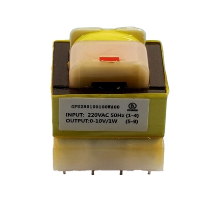 GEZ ac 110v 220v 230v ac 24v 12v 9v 0.8a 1a 2a custom pin transformer