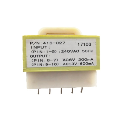 GEZ AC 120v 220v AC 12v 9v 6v 5v 0.3a 0.5a 0.8a 1a pin transformer