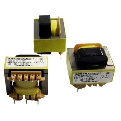 GEZ EI35 custom AC 120v 220v 230v AC 5v 6v 9v 0.5a 1a pin transformer