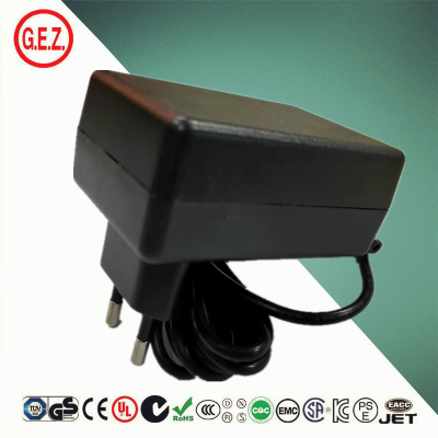 GEZ  100-240v 2v 2a ac dc 定制英规/美规/欧规/澳规插墙式电源适配器